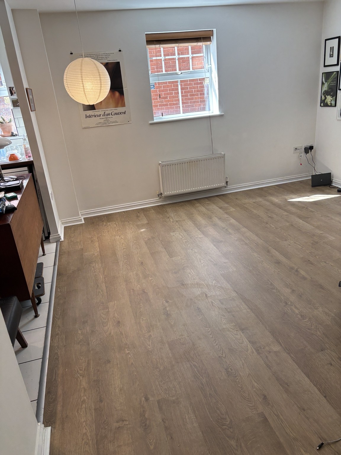 Wood effect flooring
